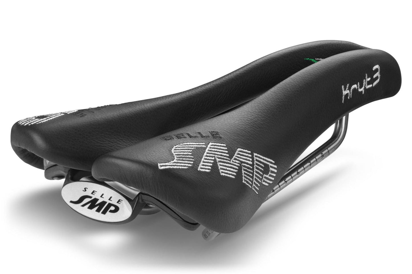 Selle SMP KRYT3 Criterium Saddle with Carbon Rails (Black)