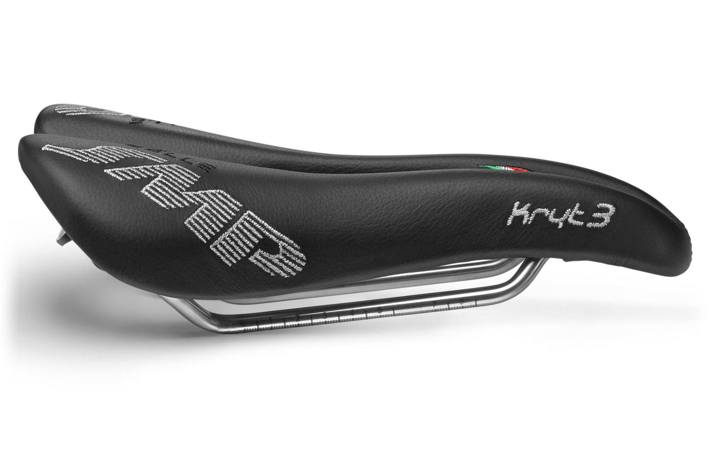 Selle SMP KRYT3 Criterium Saddle with Carbon Rails (Black)