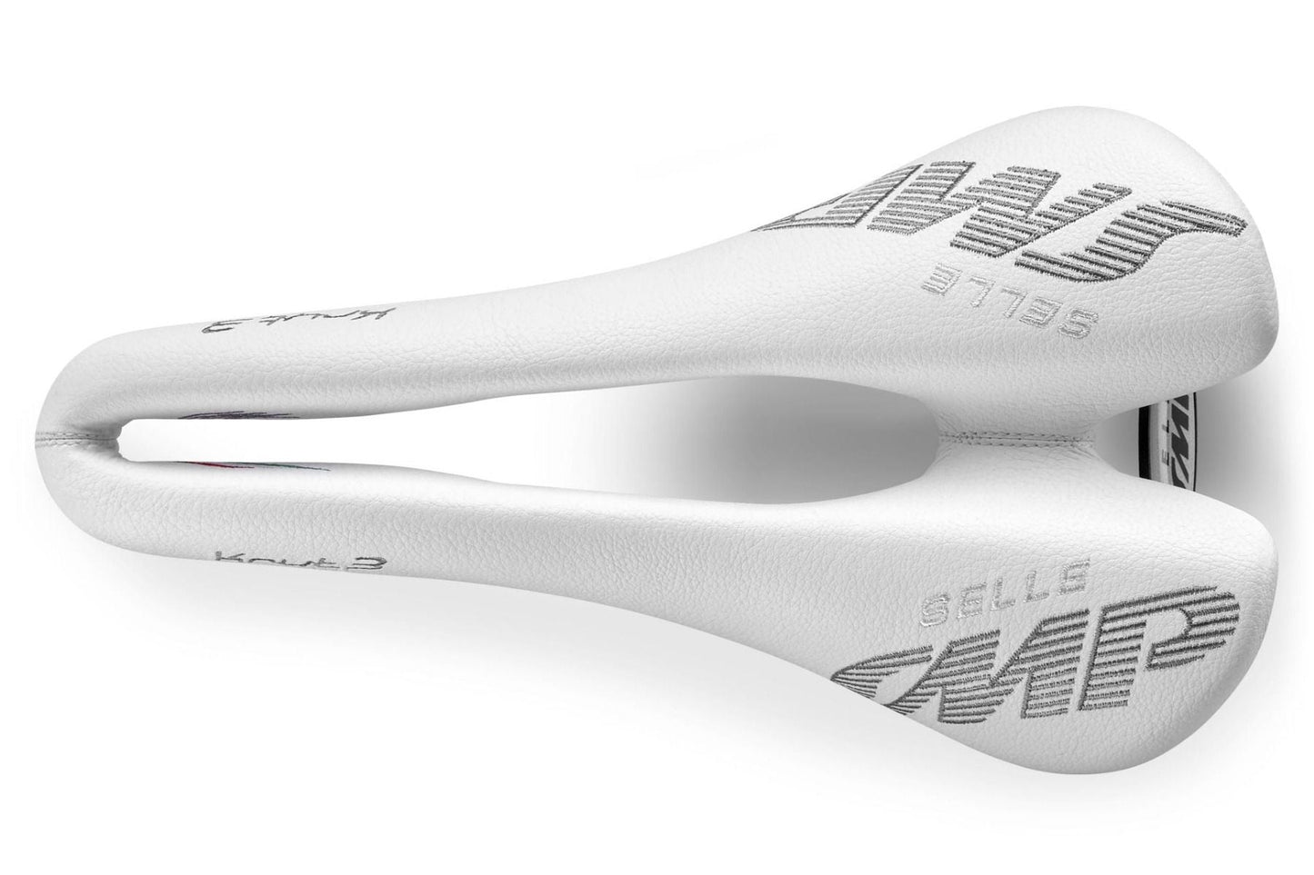 Selle SMP KRYT3 Criterium Saddle with Steel Rails (White)