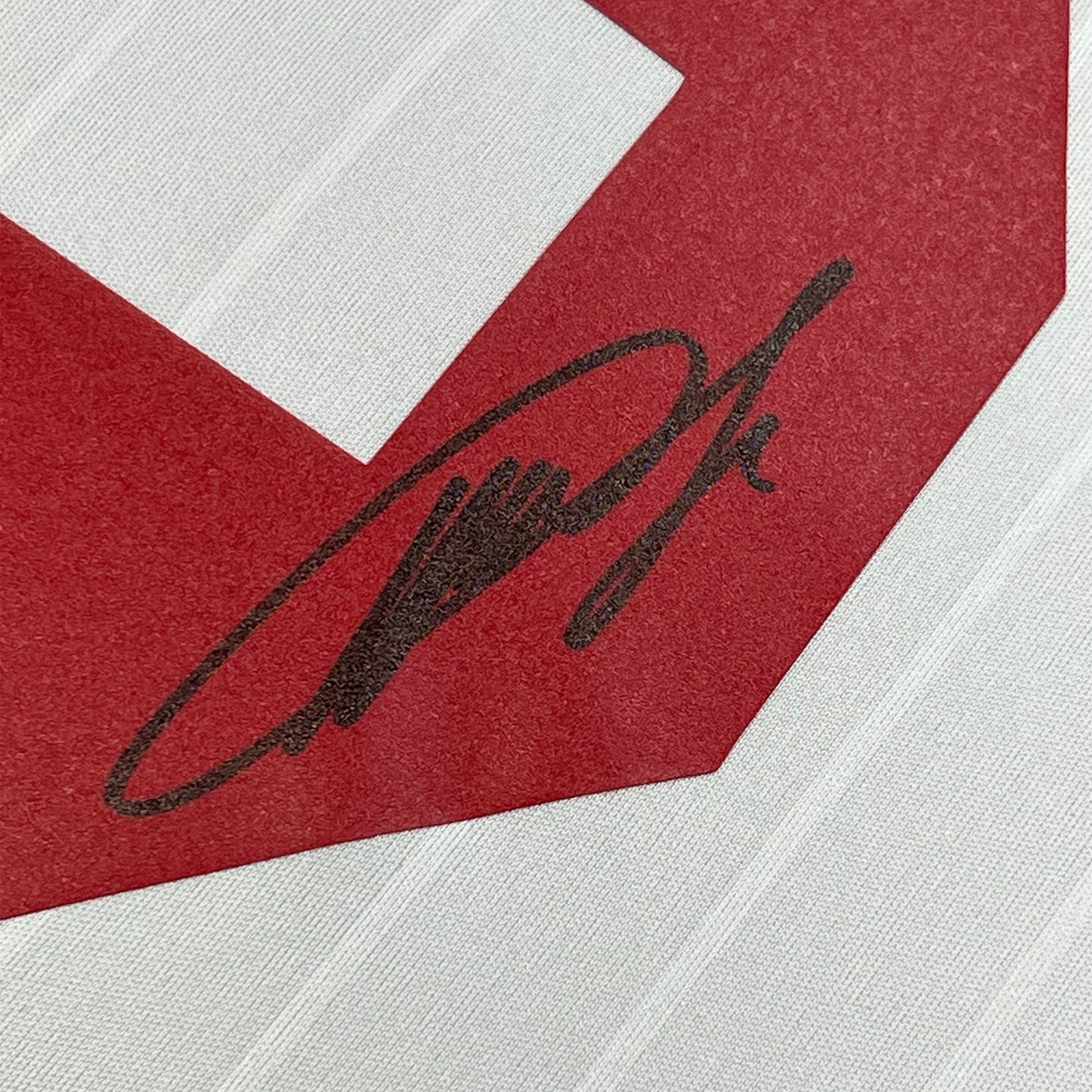 Framed Autographed/Signed Ricardo Kaka AC Milan 35x39 White Soccer Futbol Jersey Beckett BAS COA