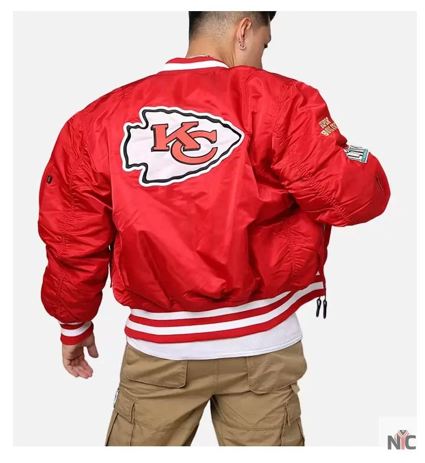 Kansas City Chiefs MA-1 Bomber Jacket