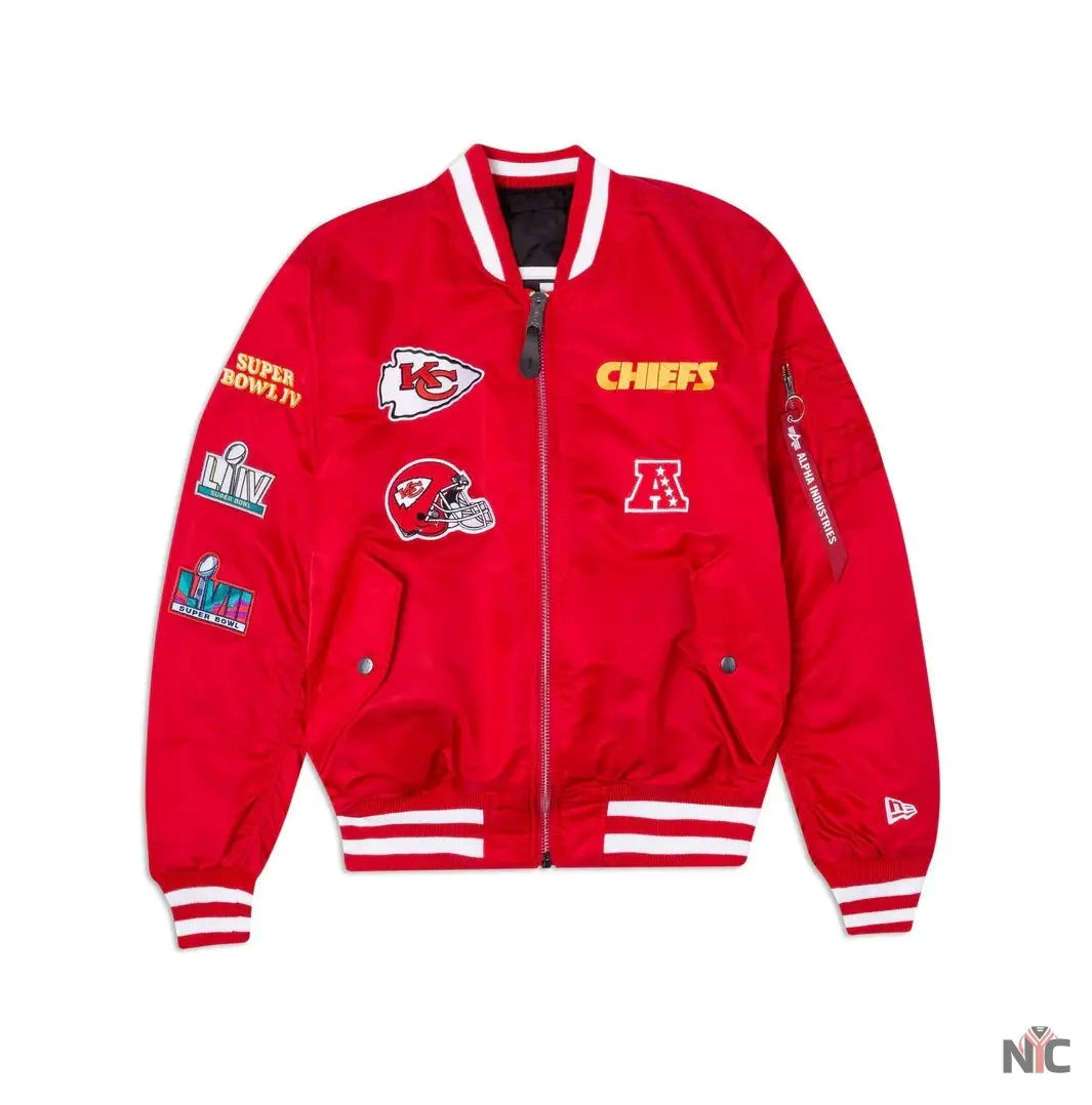Kansas City Chiefs MA-1 Bomber Jacket