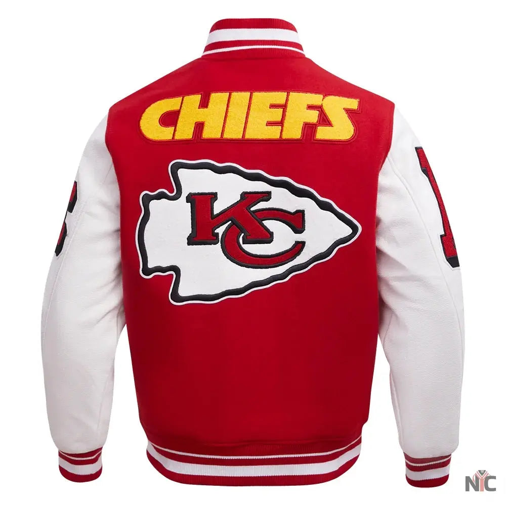 Kansas City Chiefs Mashup Wool Varsity Jacket