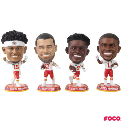 Kansas City Chiefs Super Bowl LVII 57 Champions Bobbleheads