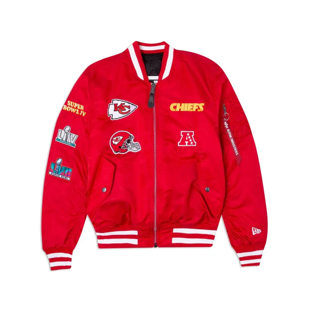 Kansas City Chiefs MA-1 Bomber Jacket