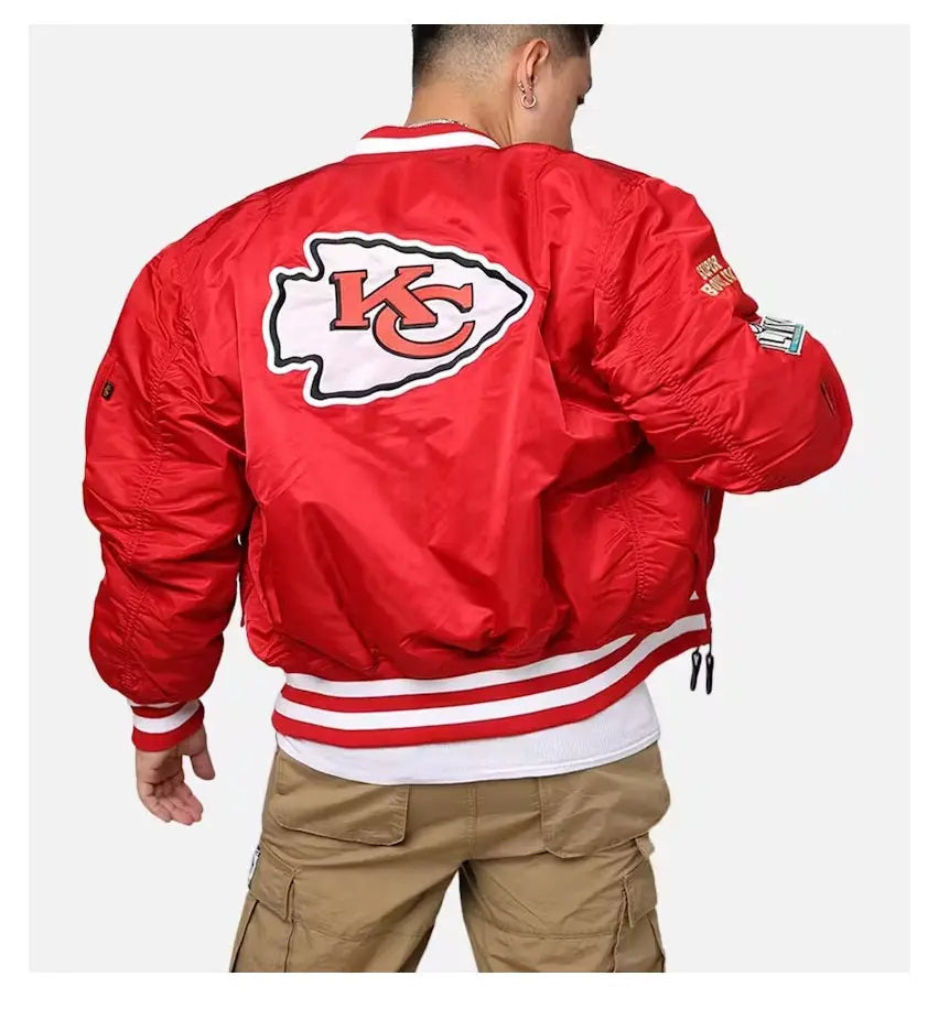 Kansas City Chiefs MA-1 Bomber Jacket