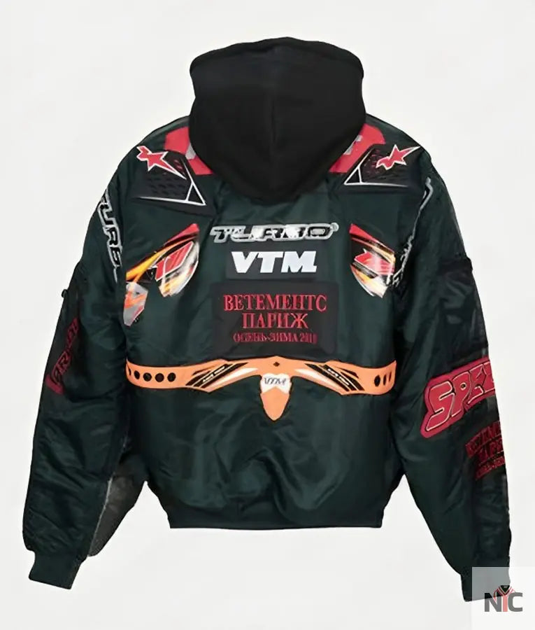 Kanye West Racing Bomber Jacket