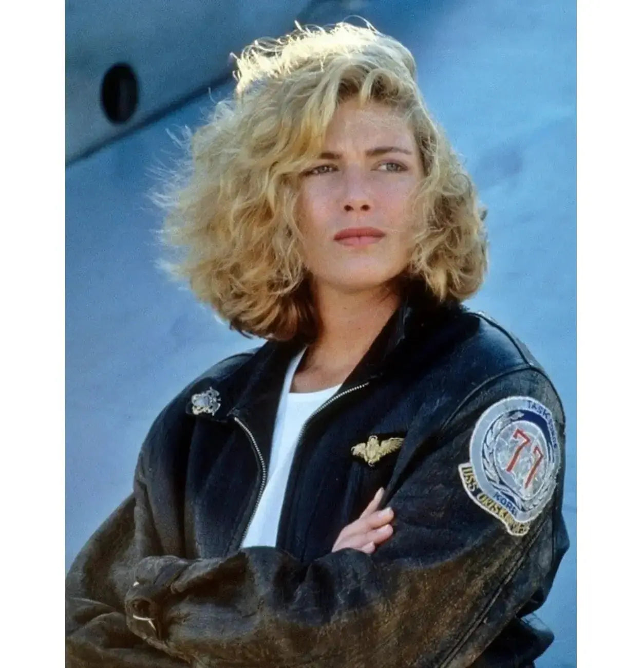 Kelly McGillis Top Gun Leather Jacket