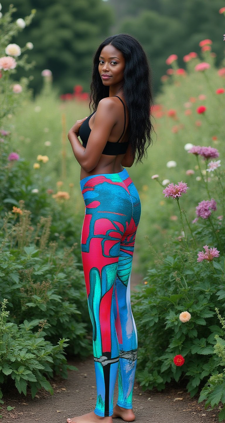 Kemetic Flight Low Waist Leggings