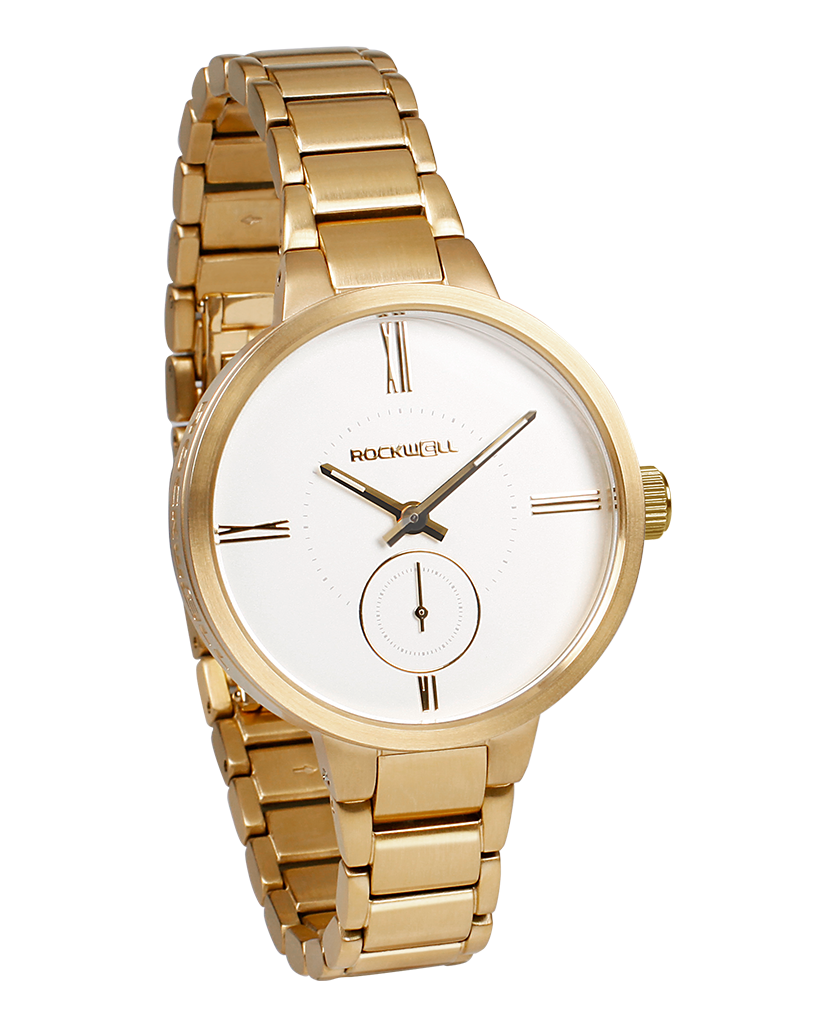 Kennedy (Gold/White) Watch