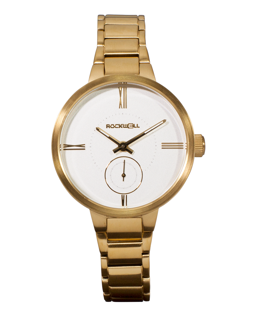 Kennedy (Gold/White) Watch