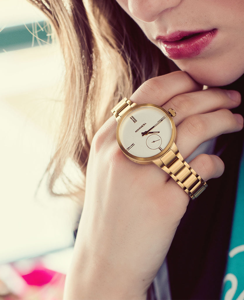Kennedy (Gold/White) Watch
