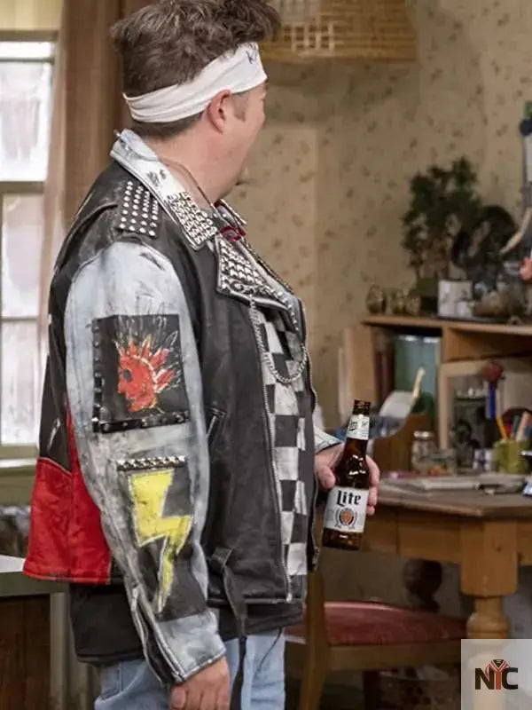 Kevin Can F**k Himself Season 2 Kevin McRoberts Studded Jacket
