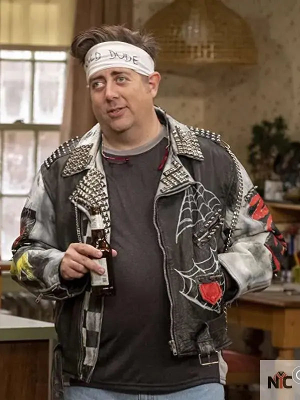 Kevin Can F**k Himself Season 2 Kevin McRoberts Studded Jacket
