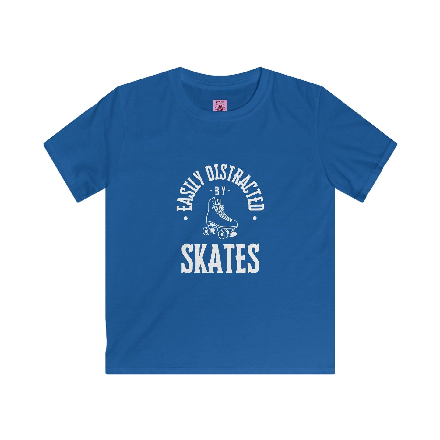 Kids Easily Distracted by Skates Tee
