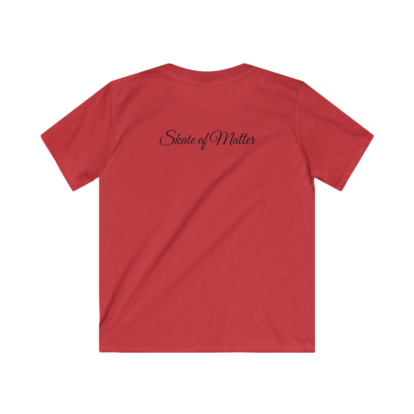 Kids Monotone Skate Like Nobody's Watching Tee
