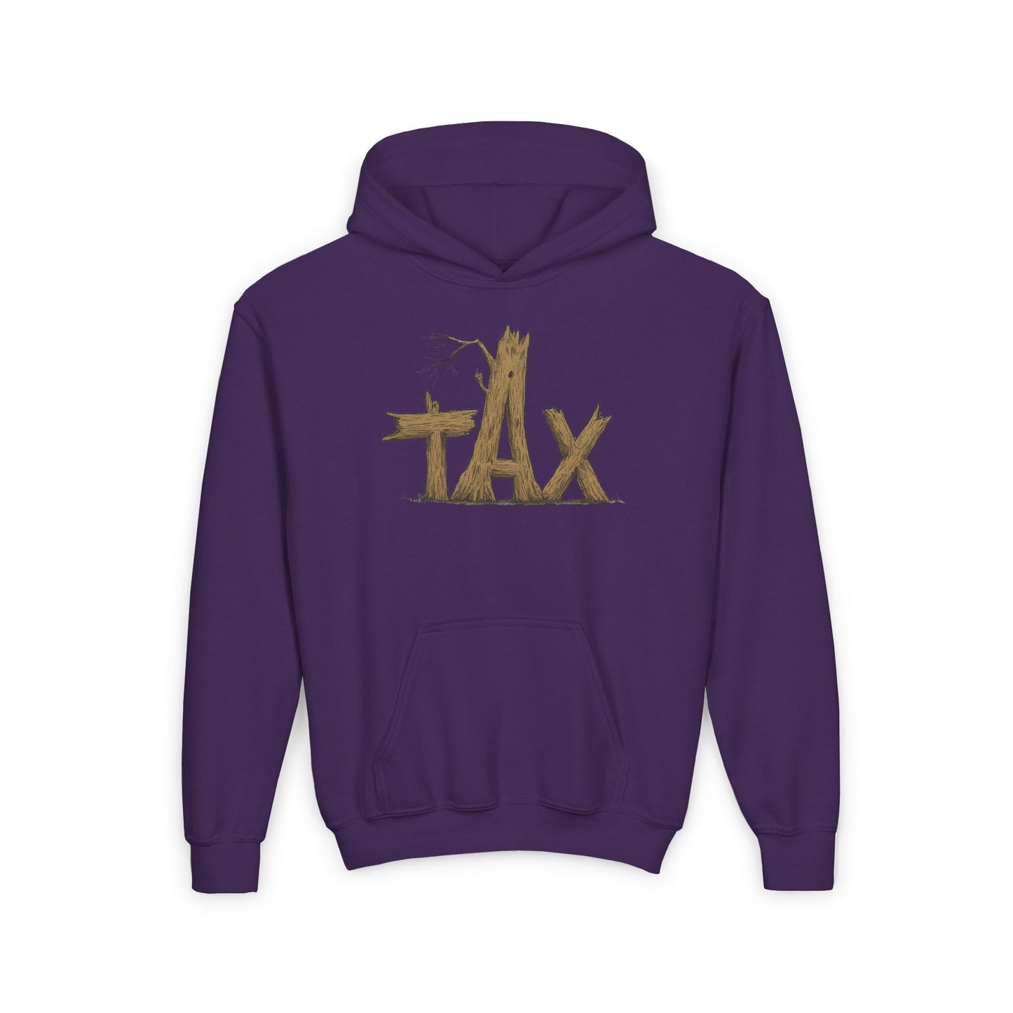 Kids Wood Tax Hoodie