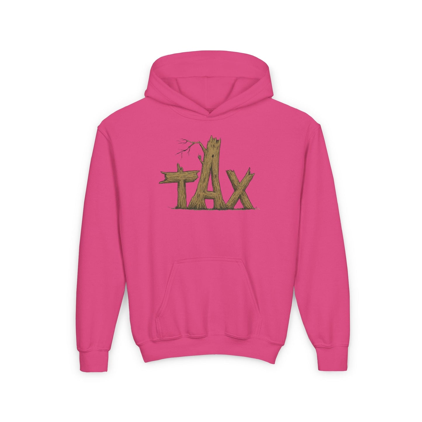 Kids Wood Tax Hoodie