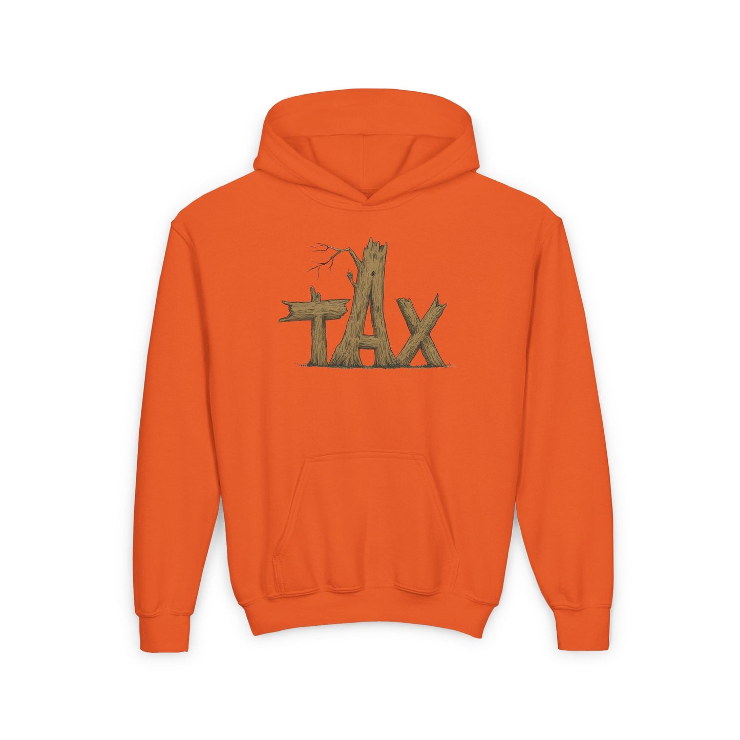 Kids Wood Tax Hoodie