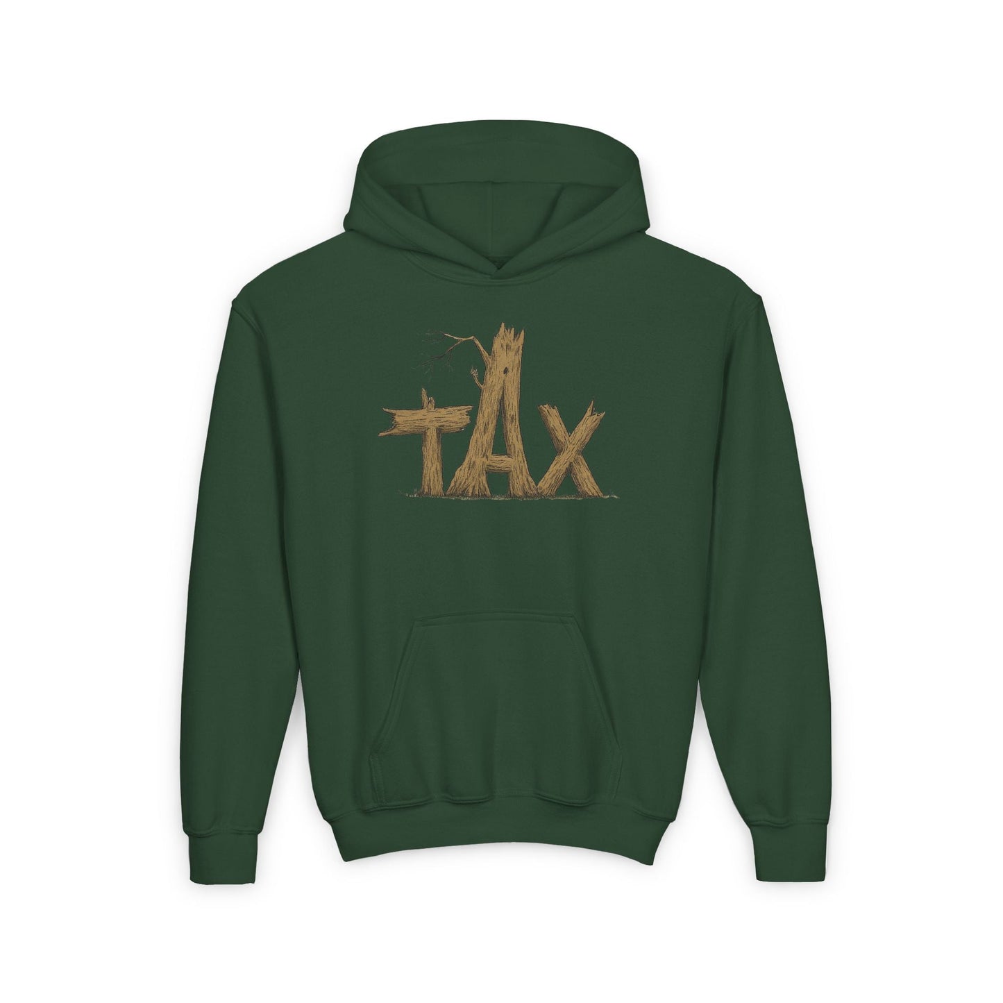 Kids Wood Tax Hoodie