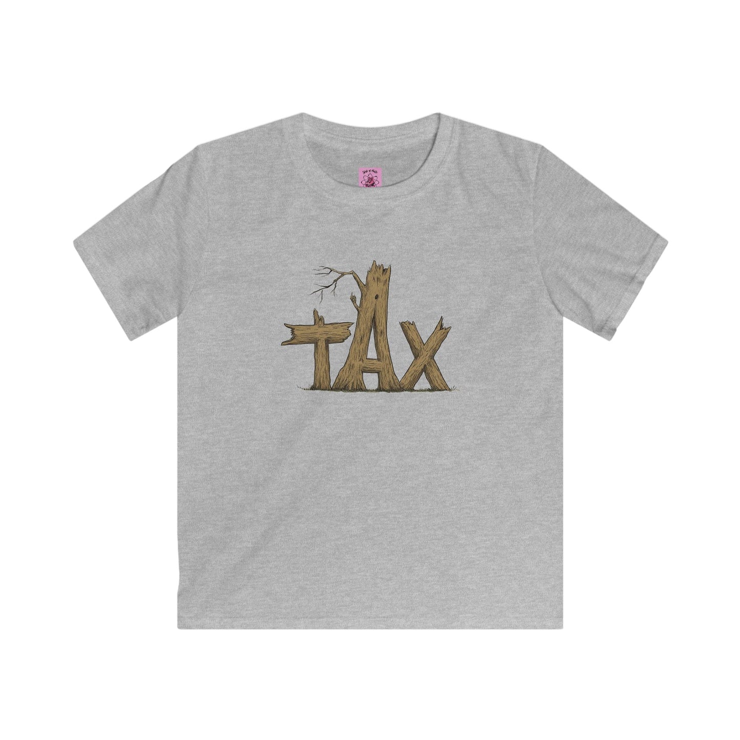Kids Wood Tax Tee