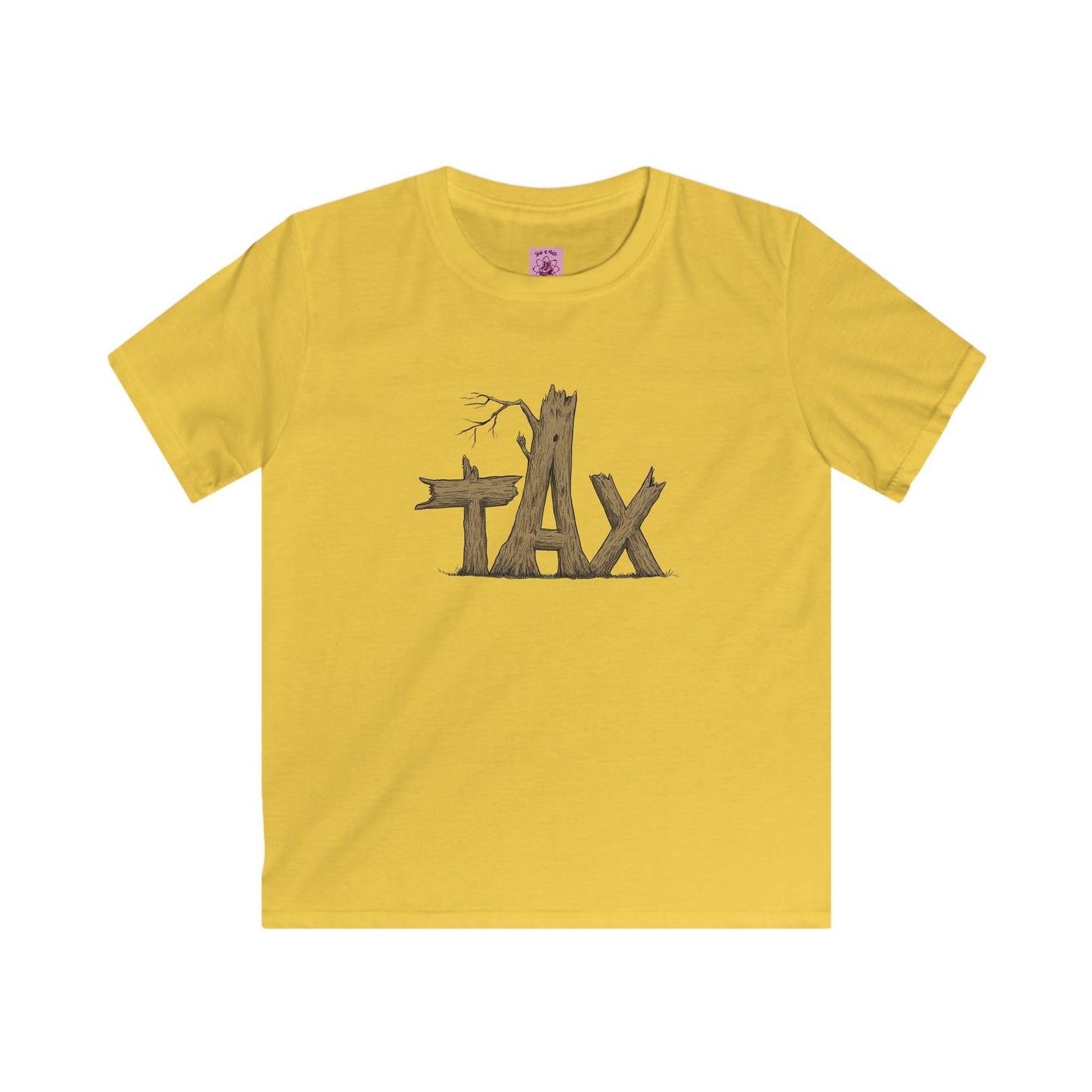 Kids Wood Tax Tee