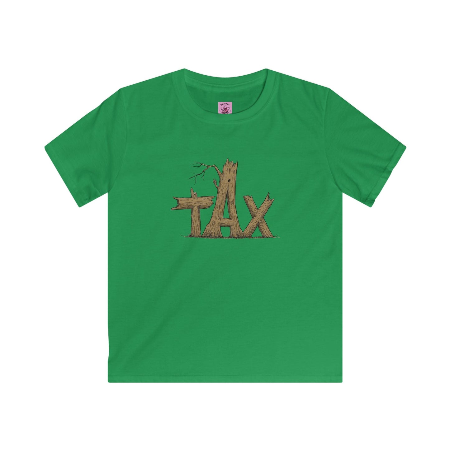Kids Wood Tax Tee