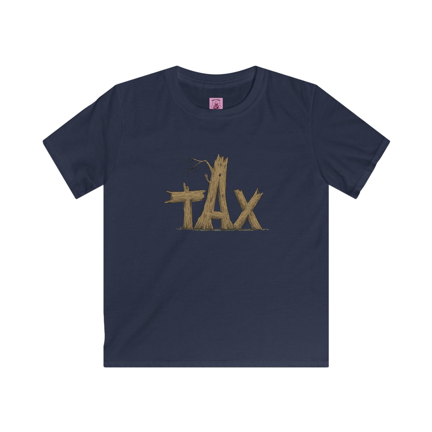 Kids Wood Tax Tee
