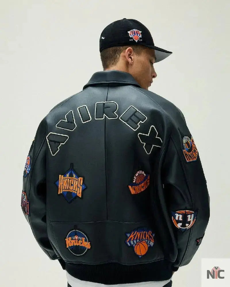 Kith & Avirex For The New York Knicks Icon Jacket