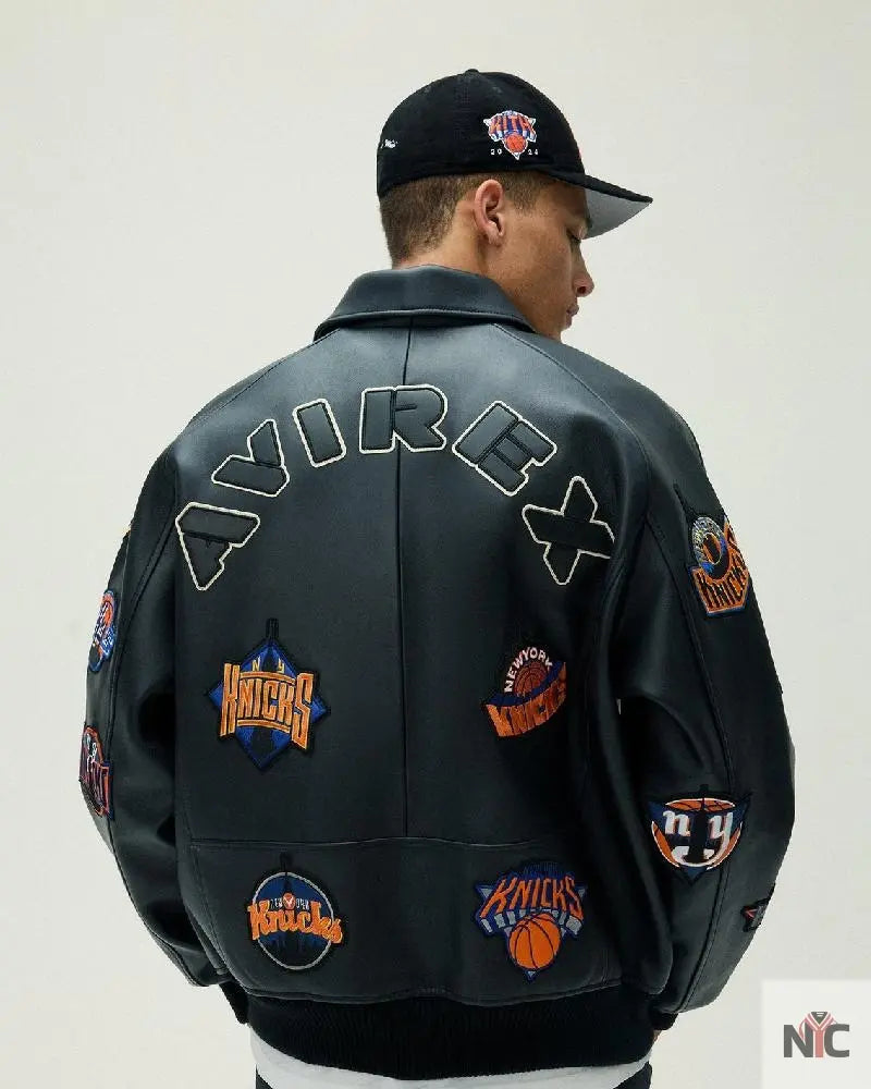 Kith & Avirex For The New York Knicks Icon Jacket