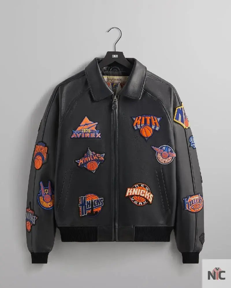 Kith & Avirex For The New York Knicks Icon Jacket