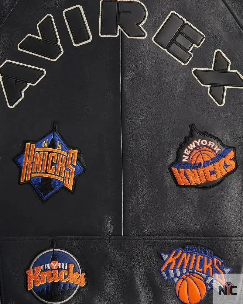 Kith & Avirex For The New York Knicks Icon Jacket