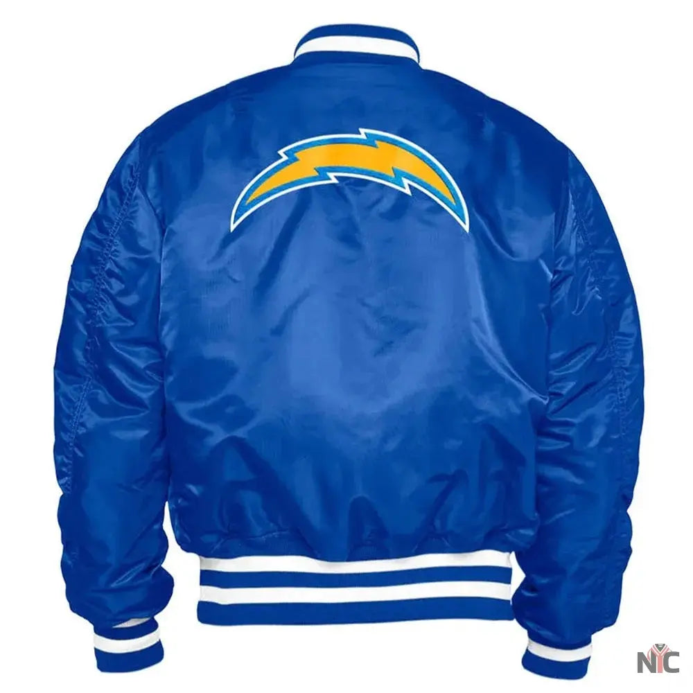 LA Chargers Ma-1 Bomber Jacket