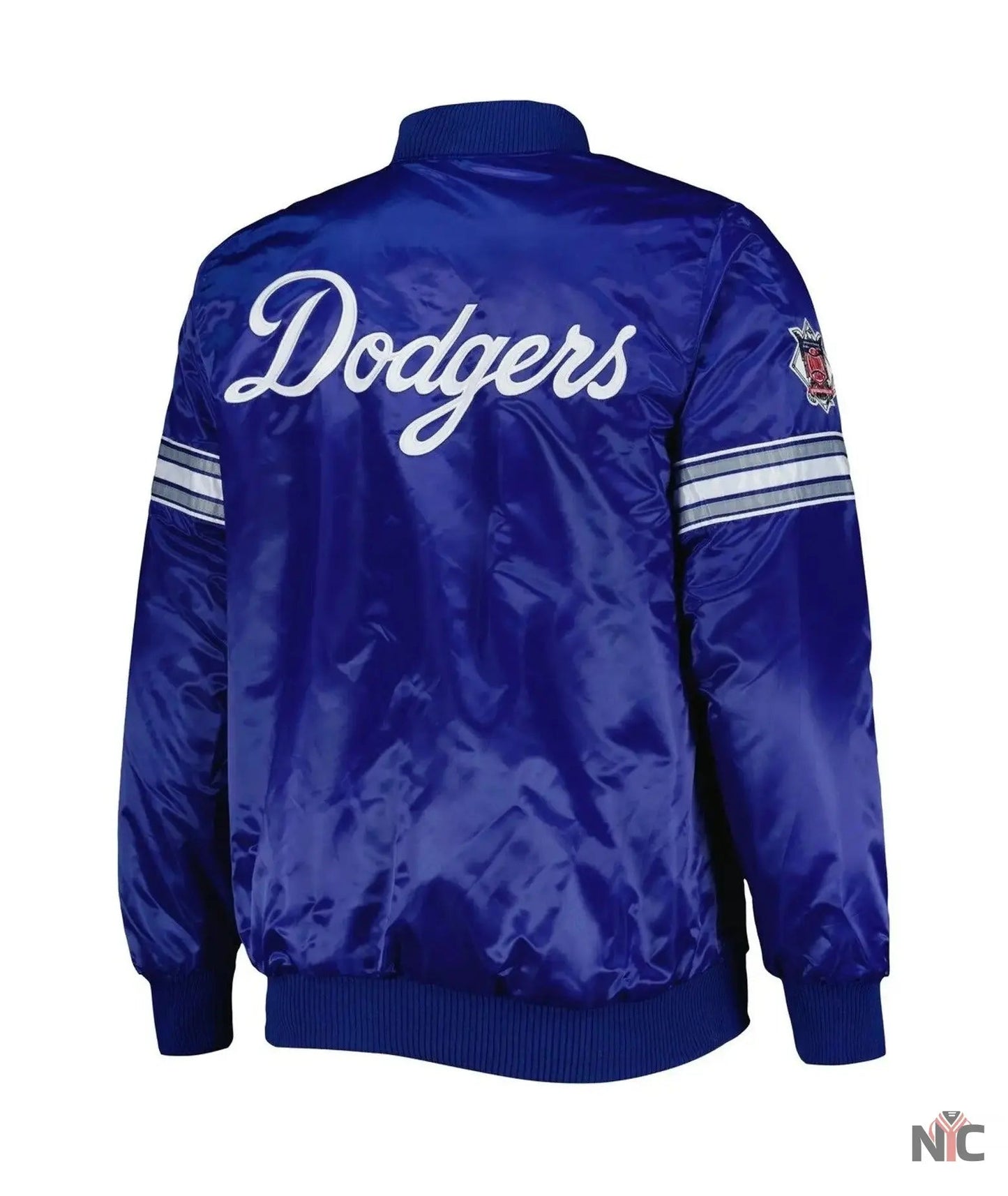 LA Dodgers Pick & Roll Royal Blue Varsity Jacket