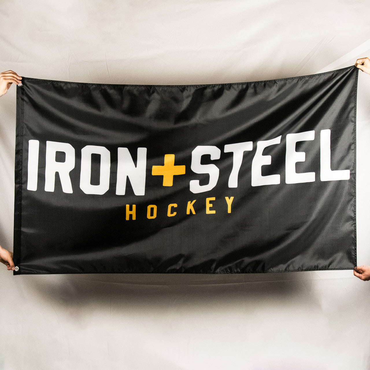 Iron+Steel Hockey Flag