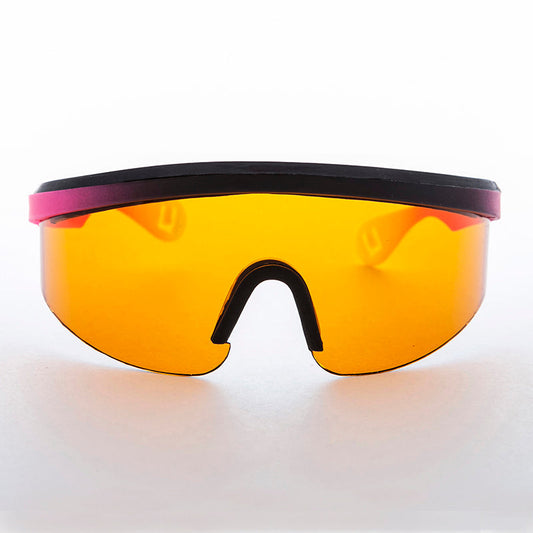 Wrap Shield Tri-color Sunglass - Looper