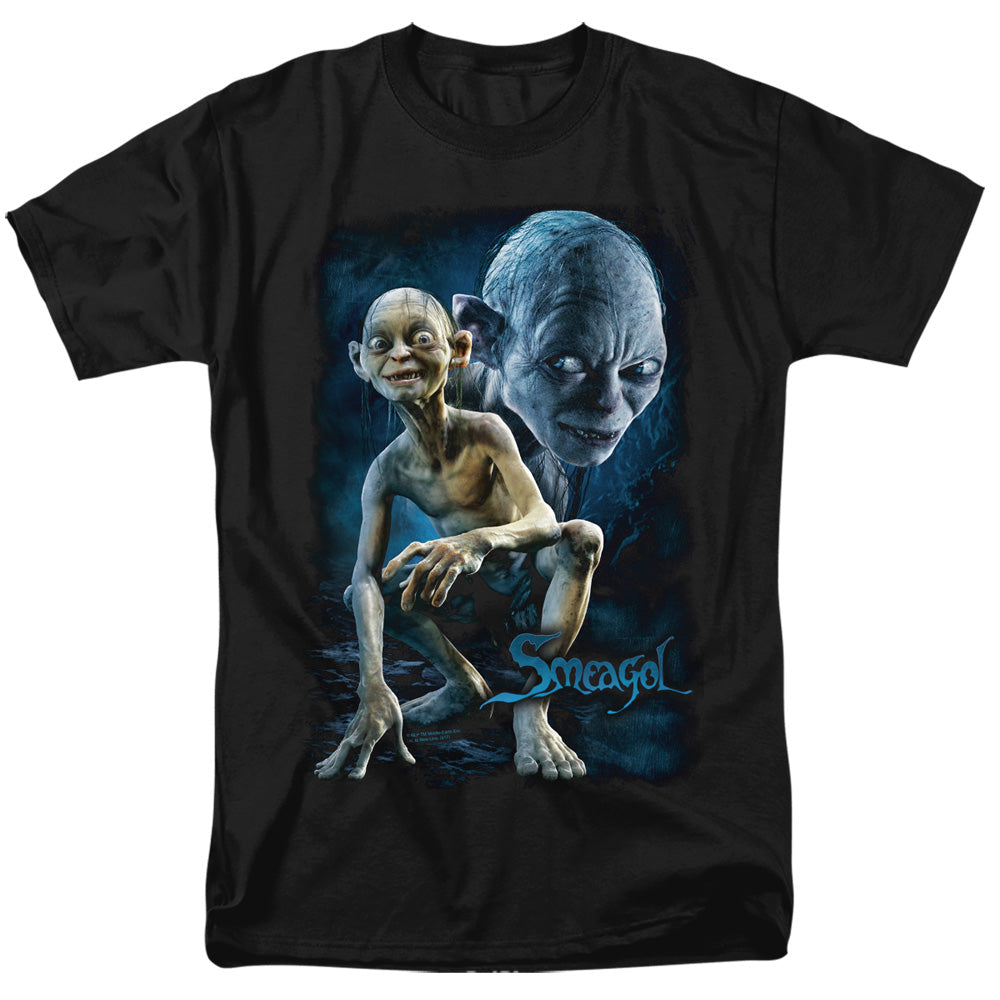 Lord of the Rings Eagol Mens T Shirt Black Officially Licensed