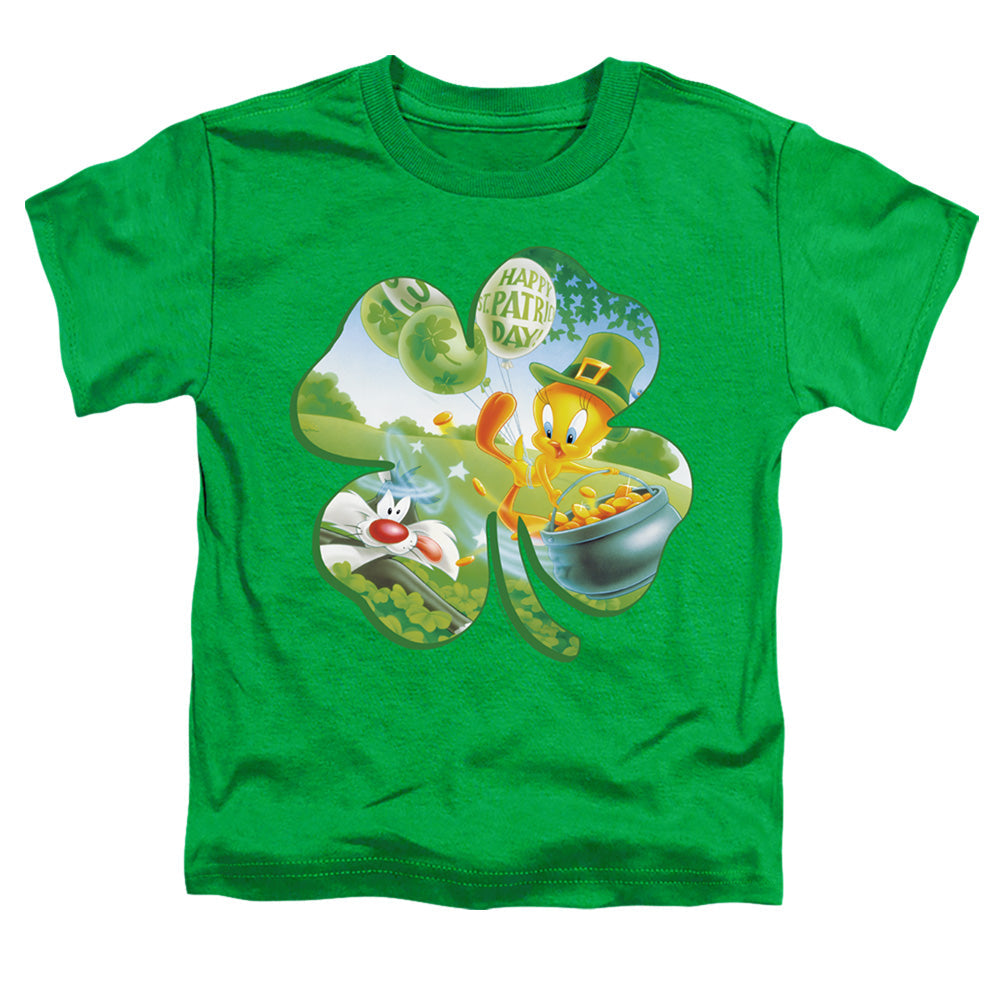 Looney Tunes Tweety Shamrock Toddler Kids Youth T Shirt Kelly Green Officially Licensed