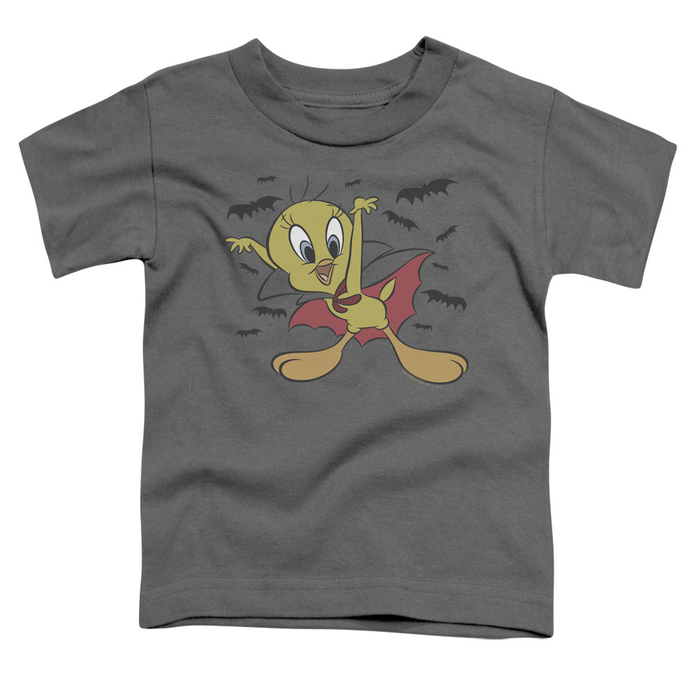 Looney Tunes Vampire Tweety Toddler Kids Youth T Shirt Charcoal Officially Licensed