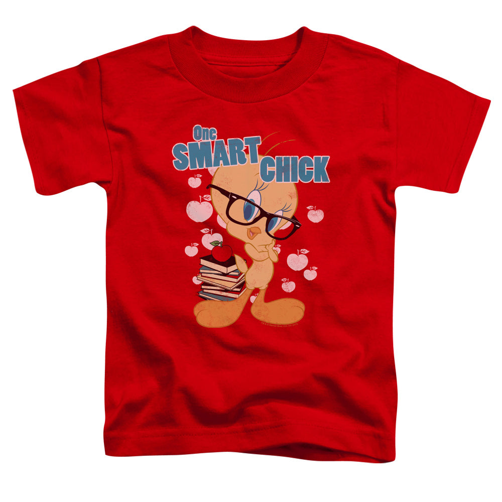 Looney Tunes One Art Chick Toddler Kids Youth T Shirt Red Officially Licensed