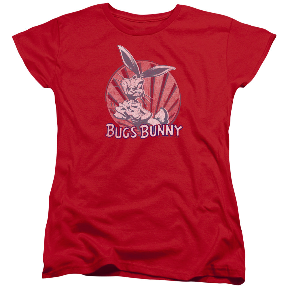 Looney Tunes Wishful Thinking Womens T Shirt Red Officially Licensed