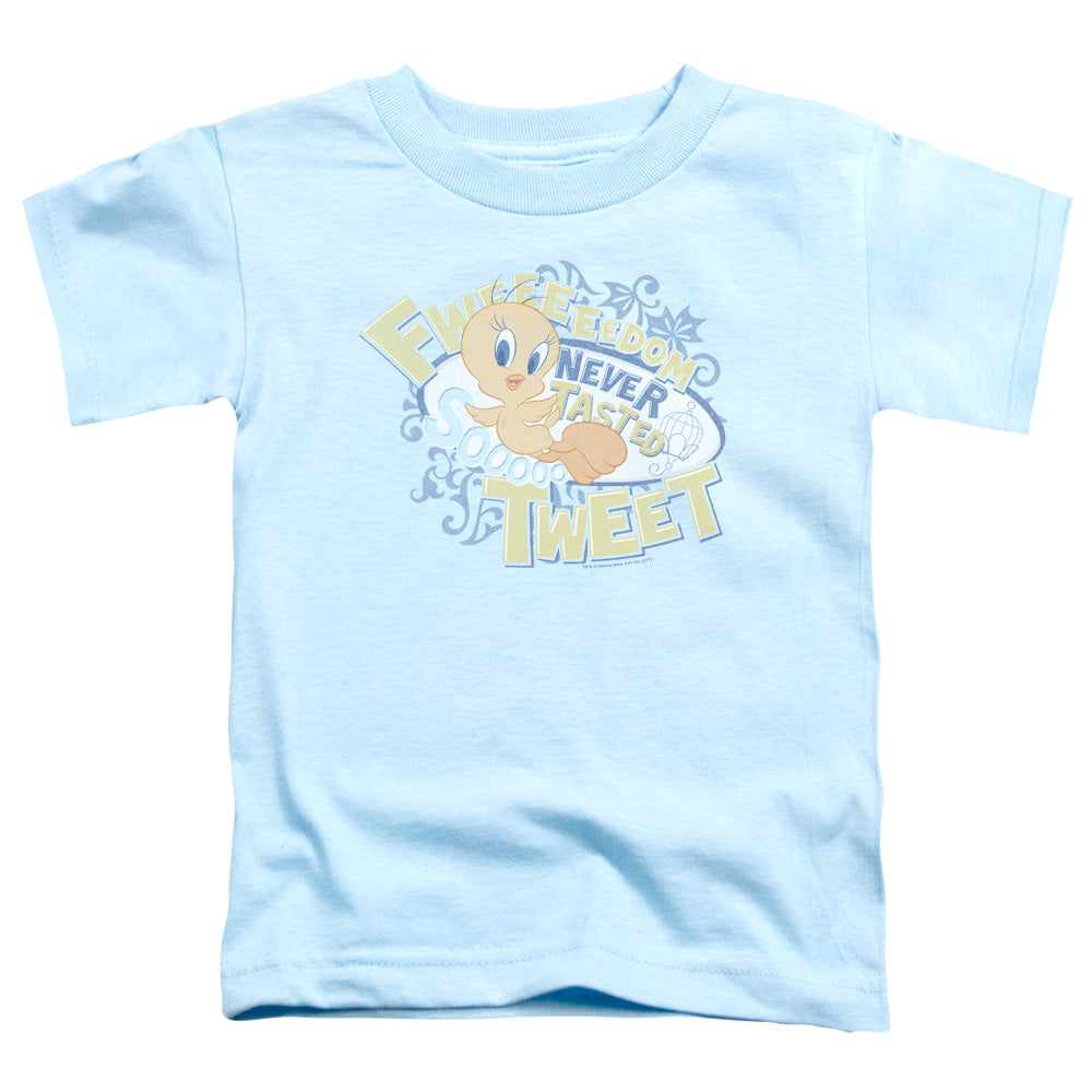 Looney Tunes Fweedom Toddler Kids Youth T Shirt Light Blue Officially Licensed