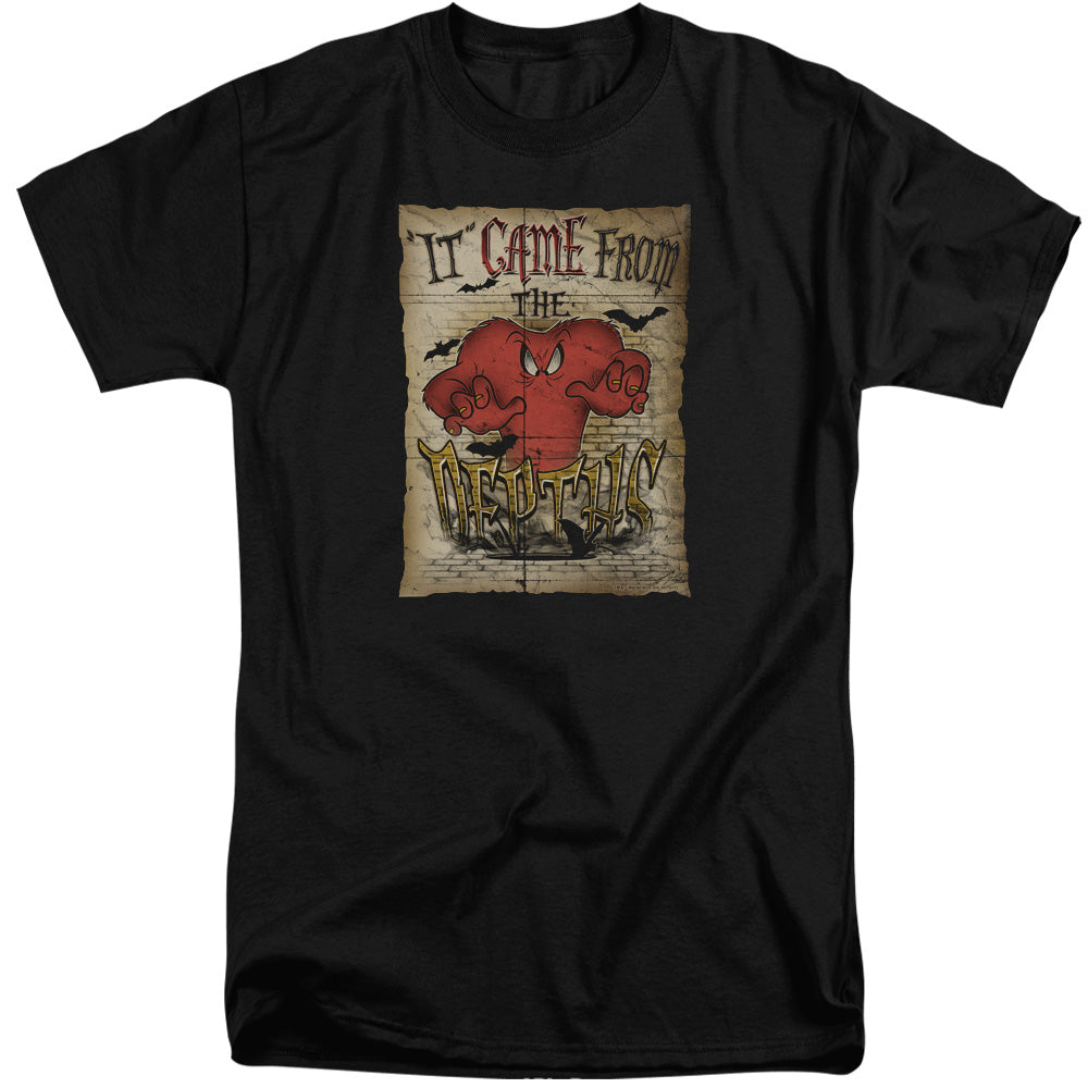 Looney Tunes The Depths Mens Tall T Shirt Black Officially Licensed