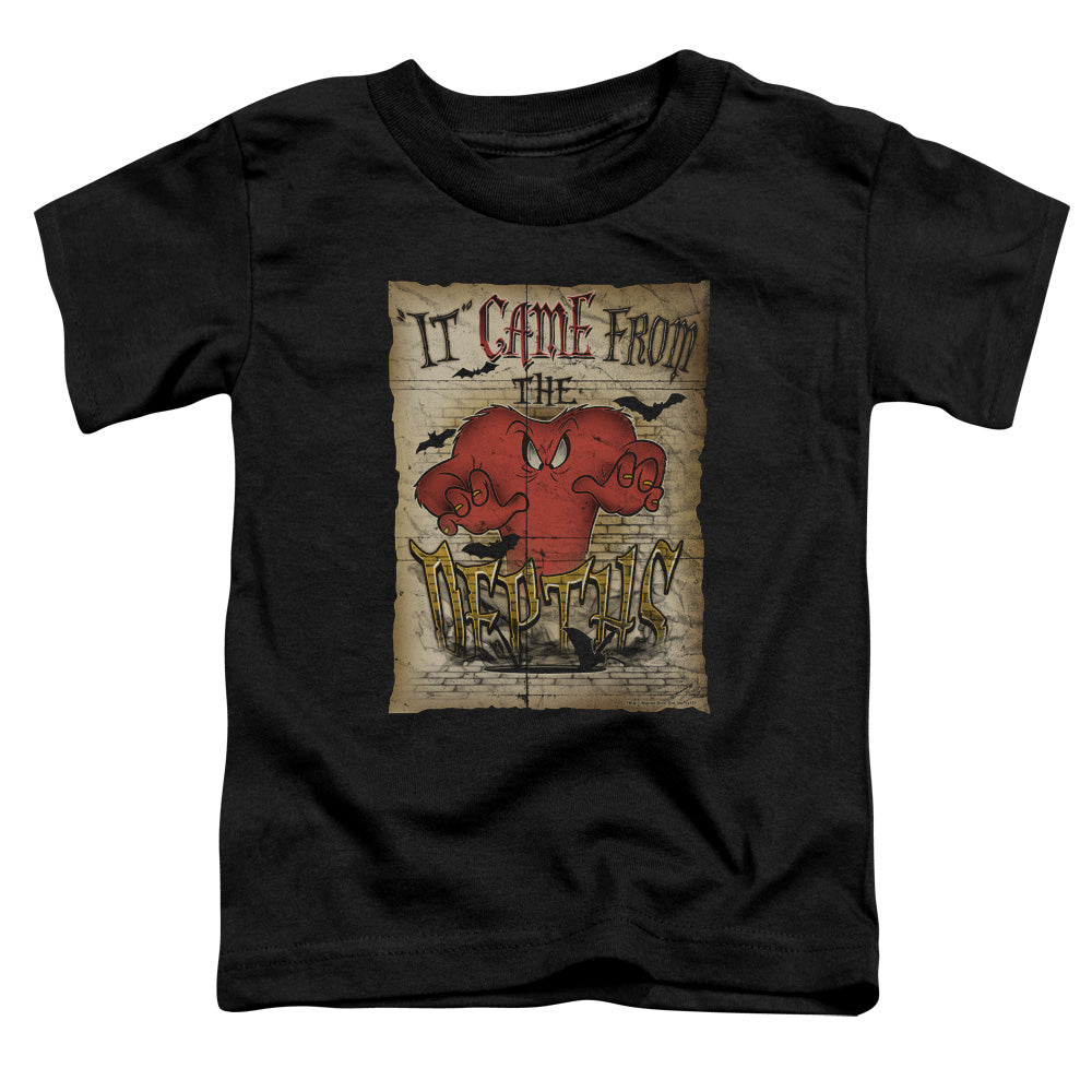 Looney Tunes the Depths Toddler Kids Youth T Shirt Black Officially Licensed