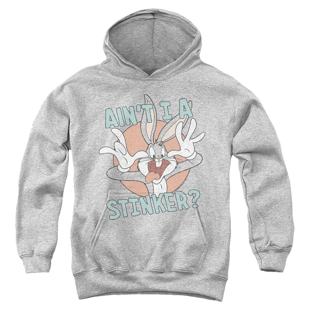 Looney Tunes Aint I a Stinker Kids Youth Hoodie Athletic Heather Officially Licensed