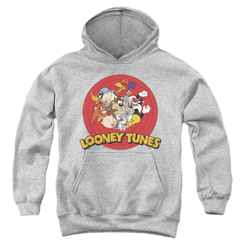 Looney Tunes Group Kids Youth Hoodie Athletic Heather Officially Licensed