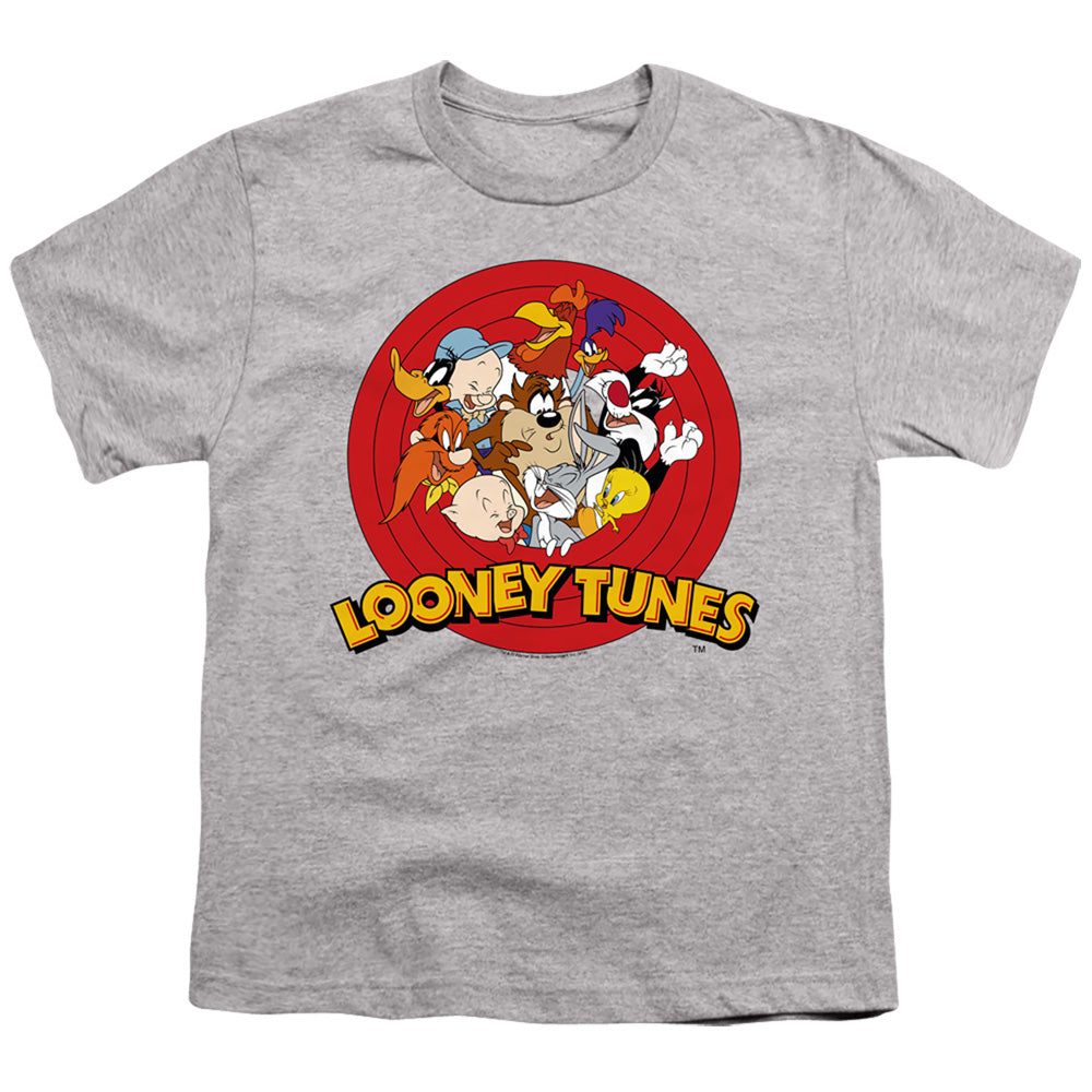 Looney Tunes Group Kids Youth T Shirt Athletic Heather Officially Licensed