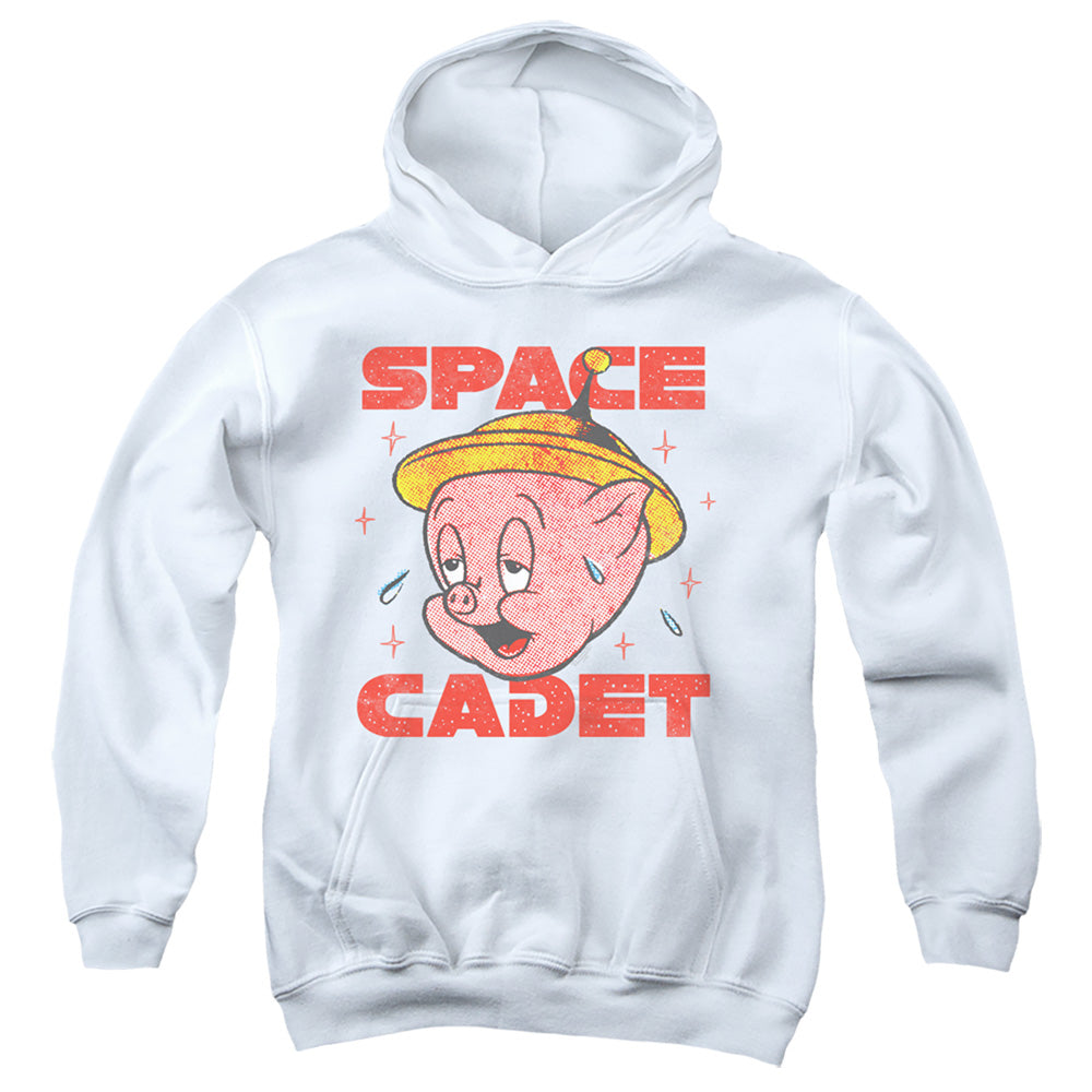 Looney Tunes Space Ghost Kids Youth Hoodie White Officially Licensed