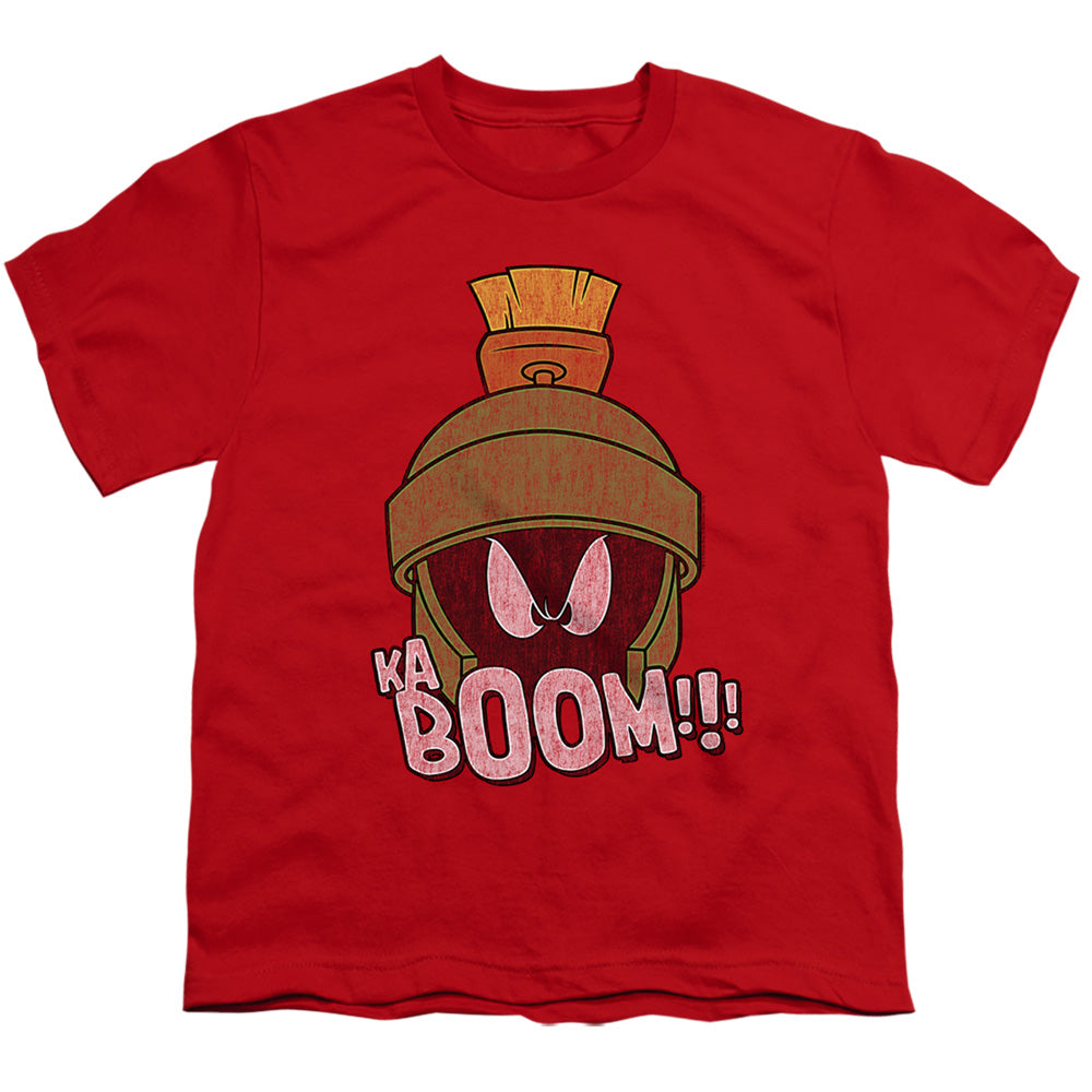 Looney Tunes Kaboom Kids Youth T Shirt Red Officially Licensed