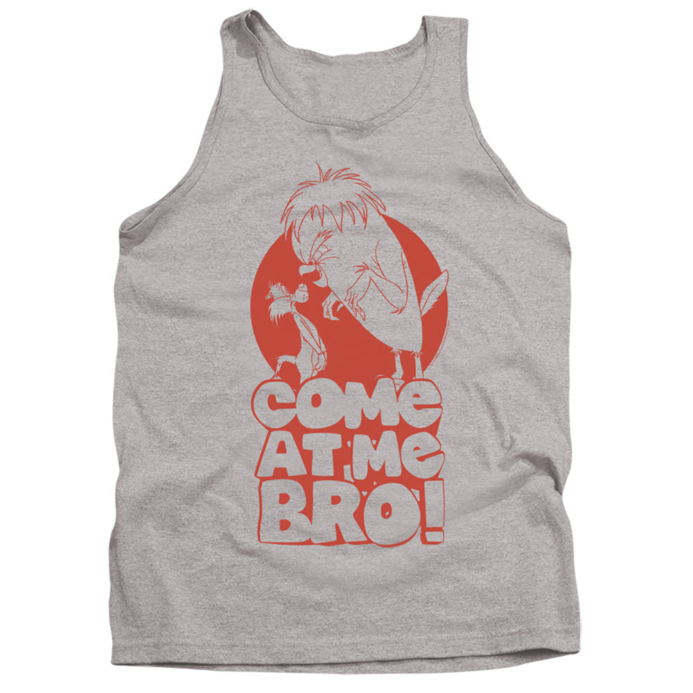 Looney Tunes Come At Me Mens Tank Top Shirt Athletic Heather Officially Licensed